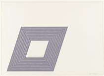 Carl Andre (from the Purple Series) - Frank Stella