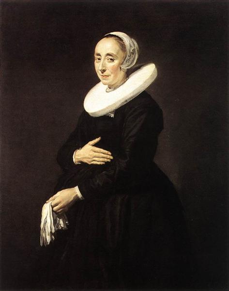 Portrait of a woman, c.1640 - 哈爾斯