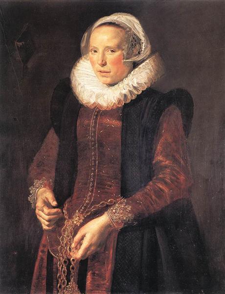 Portrait of a woman, c.1611 - 哈爾斯
