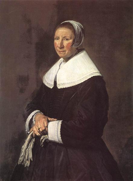 Portrait of a Woman, 1648 - Frans Hals
