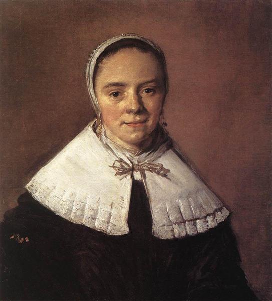 Portrait of a Young Woman, 1655 - Франс Галс