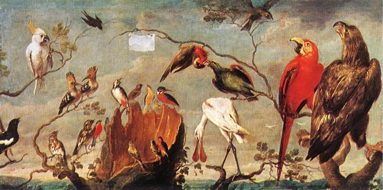 Concert of Birds - Франс Снейдерс