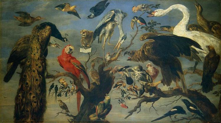 The Bird's Concert, c.1630 - c.1640 - Frans Snyders