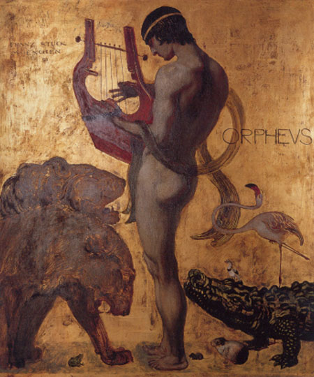 Orpheus, 1891 - Франц фон Штук
