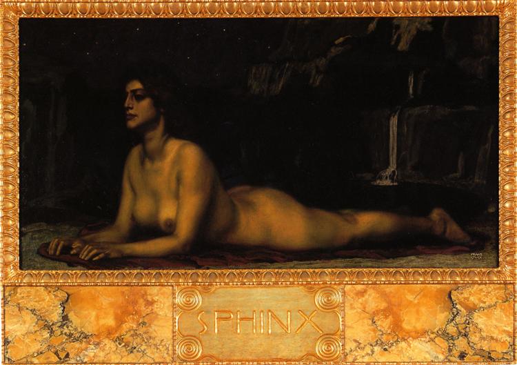Sphinx, 1904 - Франц фон Штук