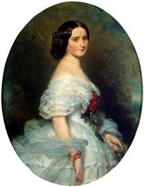 Anna Dollfus, Baronness de Bourgoing - Franz Xaver Winterhalter