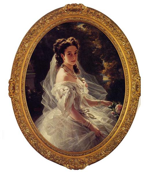 Pauline Sandor, Princess Metternich, 1860 - Franz Xaver Winterhalter