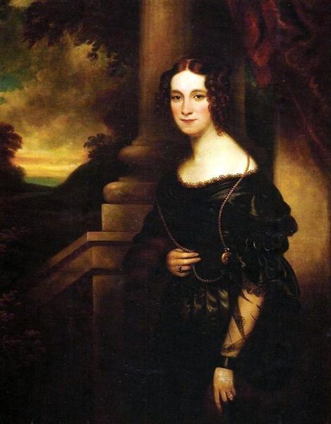 Portrait of Amélie of Leuchtenberg - Franz Xaver Winterhalter
