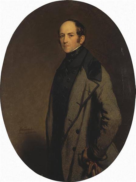 Portrait of Count Alexei Bobrinsky, 1844 - Франц Ксавер Винтерхальтер
