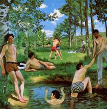 Bathers (Summer Scene) - Фредерик Базиль