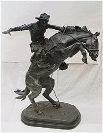 The Broncho Buster - Frederic Remington