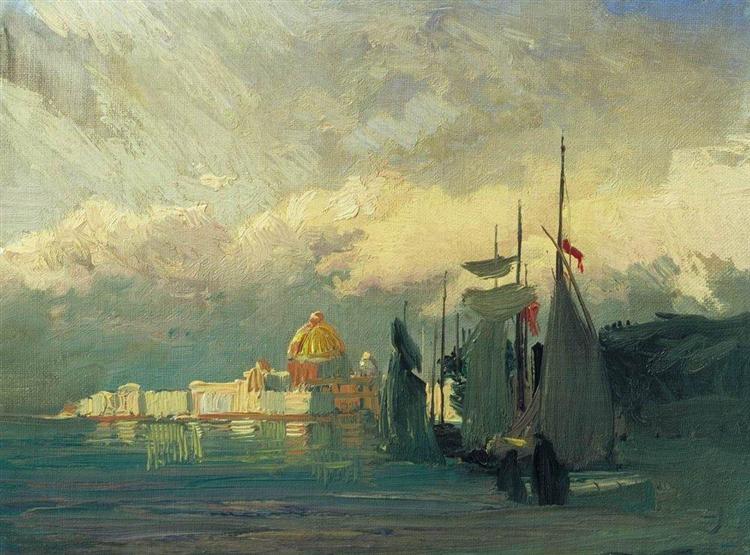 On the Neva, 1869 - 1871 - Fyodor Vasilyev