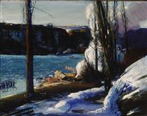 The Palisades - George Wesley Bellows