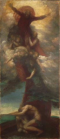 Denunciation of Adam and Eve - George Frederic Watts
