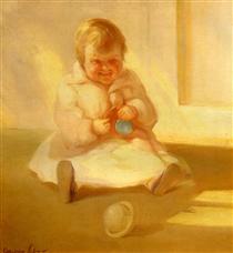 Child with a Toy - George Luks