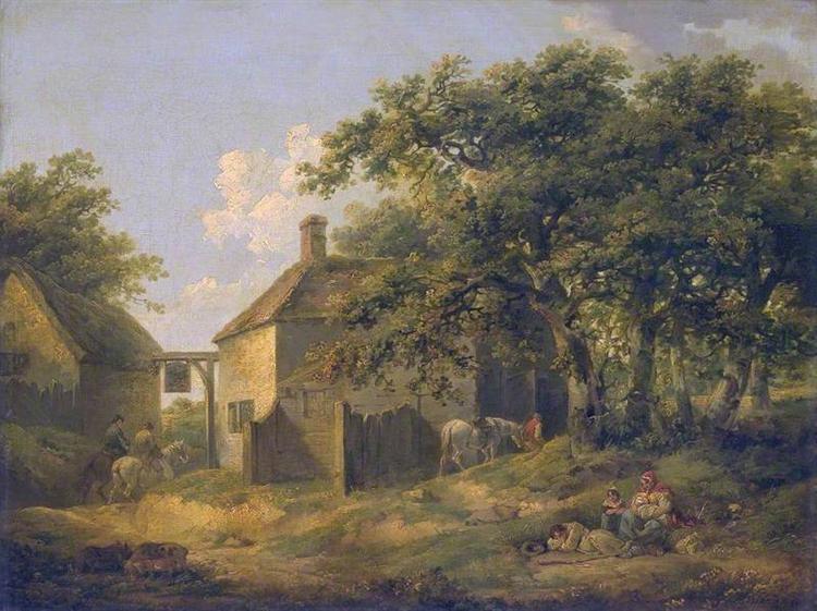 Roadside Inn, 1790 - Джордж Морланд