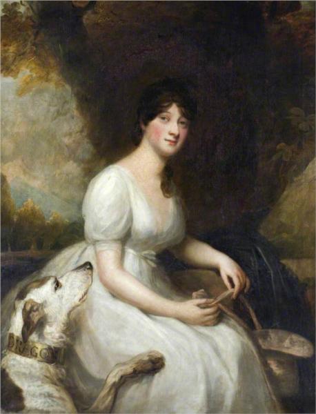Anna Maria Hunt (c.1771–1861), the Honourable Mrs Charles Agar Bagenal, 1793 - 喬治·羅姆尼