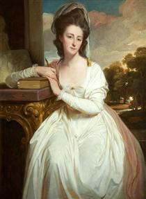 Charlotte Bettesworth (c.1755–1841), Mrs John Sargent - George Romney