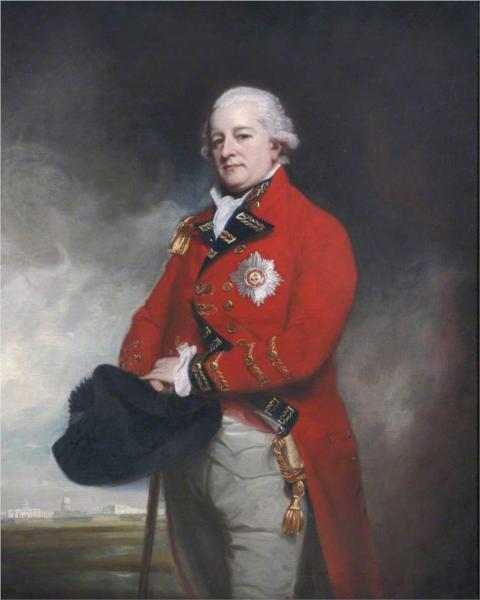 Major-General Sir Archibald Campbell of Inverneil and Ross (1739–1791), KB, Governor and Commander-in-Chief, Madras, 1785 - Джордж Ромні
