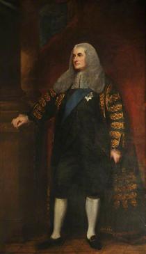 William Henry Cavendish Bentinck (1738–1809), Duke of Portland - George Romney