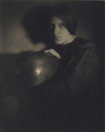 Girl with Bowl - George Seeley