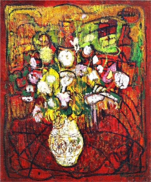 Flowers, 1985 - George Stefanescu