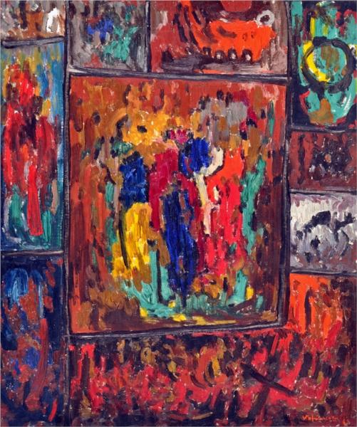 Stained-glass Window, 1963 - George Stefanescu