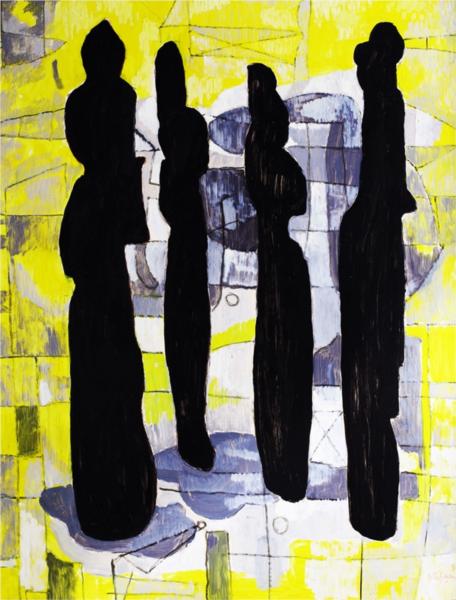 Waiting for, 1990 - George Stefanescu