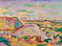 Landscape near Antwerp - Georges Braque