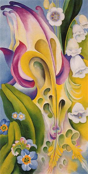 From the Old Garden No 2, 1924 - Georgia O’Keeffe