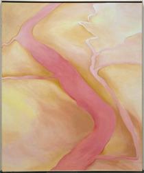It Was Yellow and Pink II - Georgia O'Keeffe