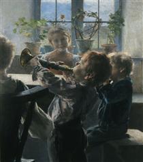 Fragment from the "Children's Concert" - Georgios Jakobides