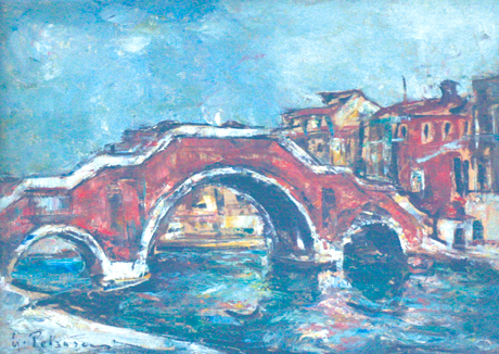 Bridge With Three Arches - Gheorghe Petrascu