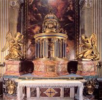 Altar of the Cappella del Sacramento - Лоренцо Берніні