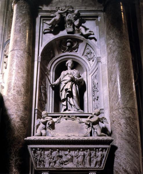 Sepulchre of Matilda the Great Countess, 1633 - Gian Lorenzo Bernini