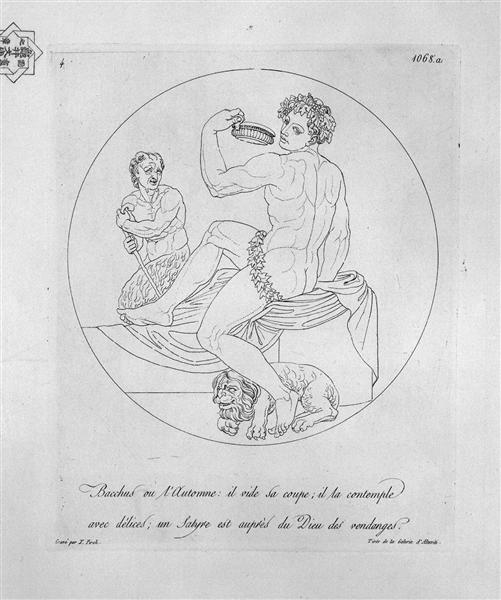 Bacchus in the act of drinking - Giovanni Battista Piranesi