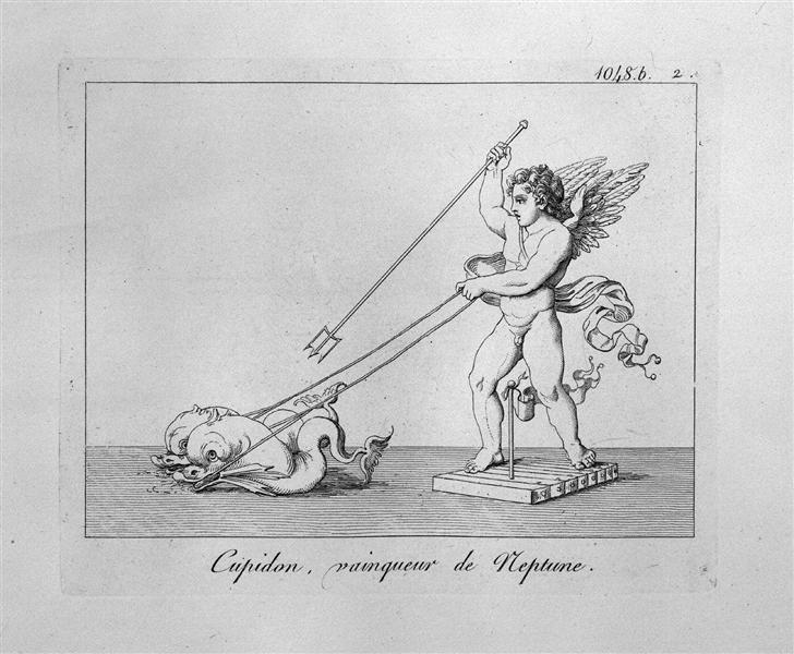 Cupid winner of Neptune - Джованні Баттіста Піранезі