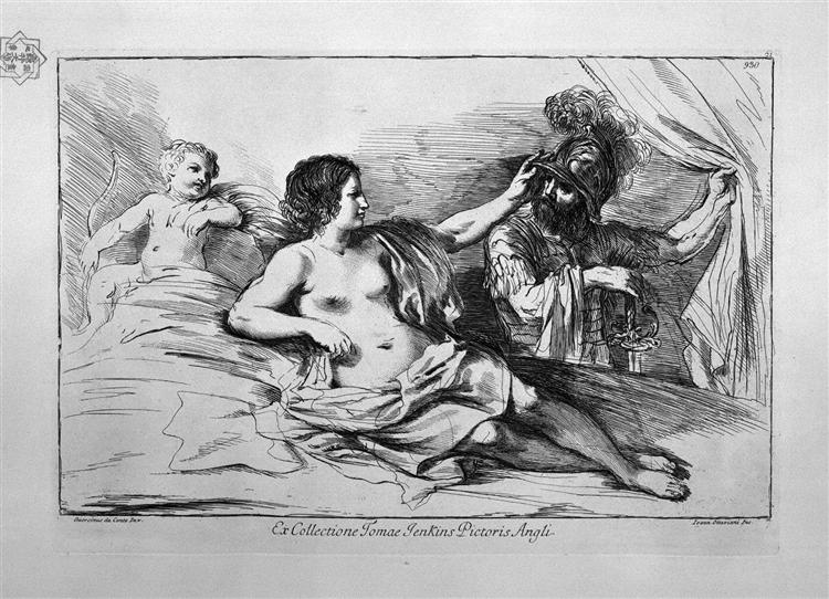 Venus and Mars - Giovanni Battista Piranesi
