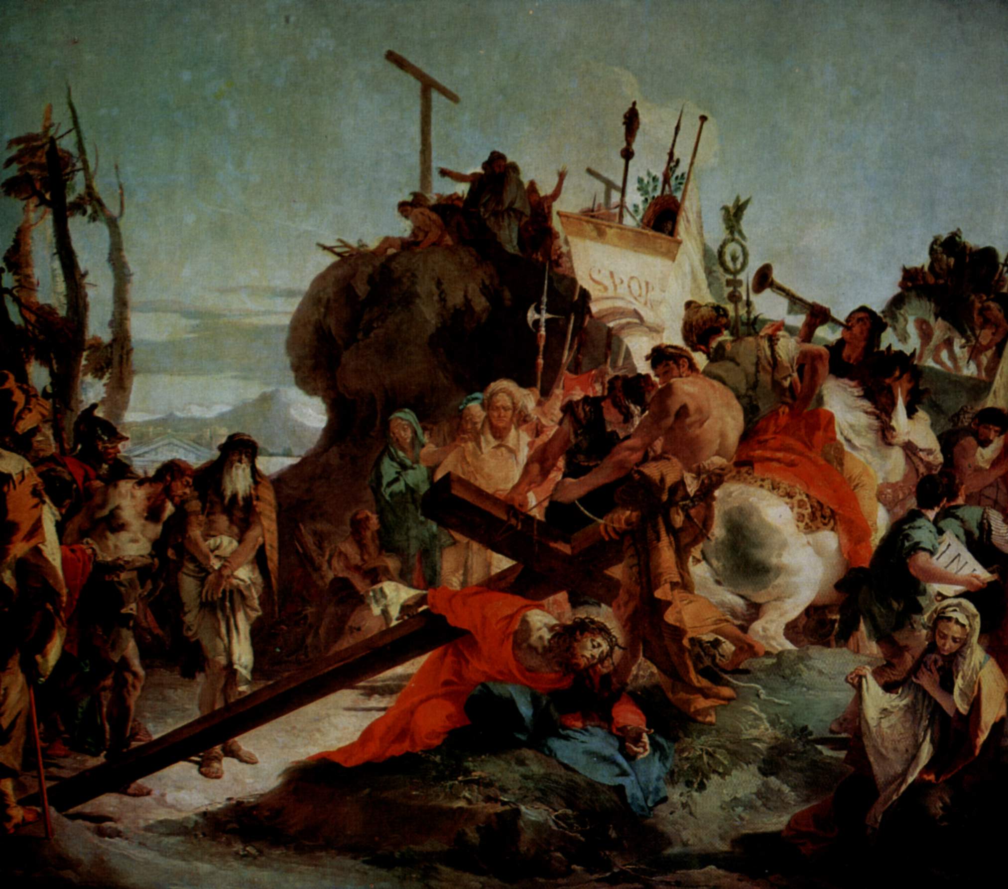 Christ on the Road to Calvary, 1749 Giovanni Battista Tiepolo