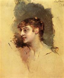 Portrait of a Lady - 乔瓦尼·波尔蒂尼