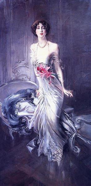 Portrait of Madame E. L. Doyen, 1910 - Джованни Болдини