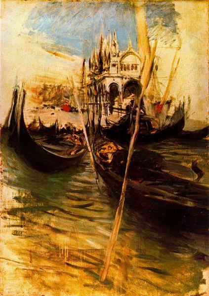 San-Marco in Venice, 1895 - Джованни Болдини