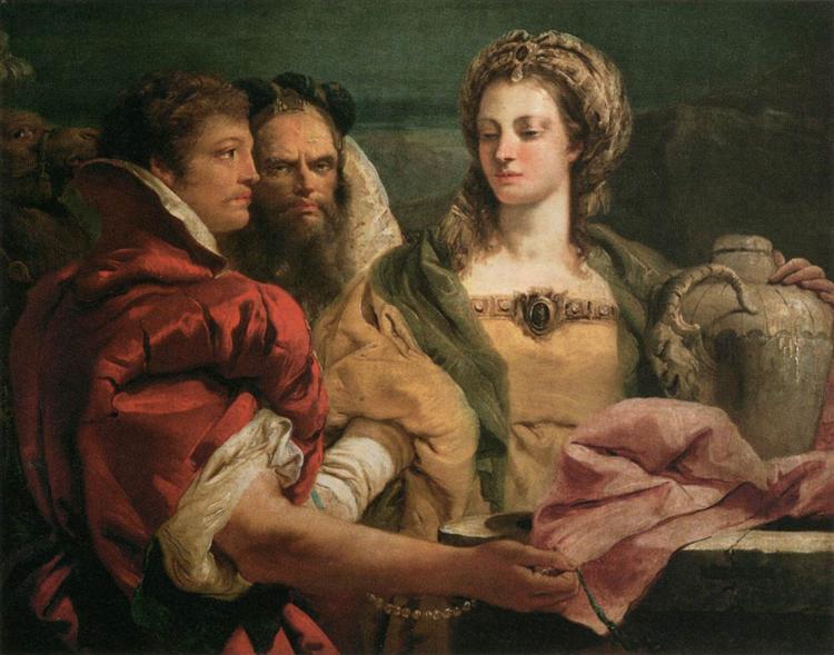 Rebecca at the Well, 1751 - Giovanni Domenico Tiepolo
