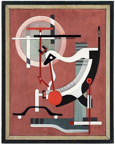 The letter scale, 1923 - Gosta Adrian-Nilsson