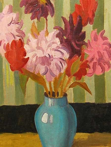Still Life Flowers, 1938 - Gregoire Boonzaier