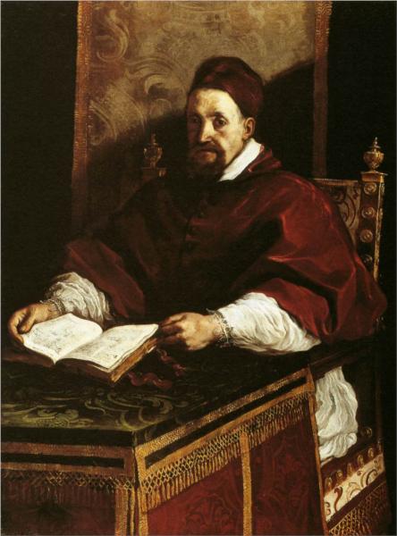 Portrait of Paul Gregory XV, 1623 - Guercino
