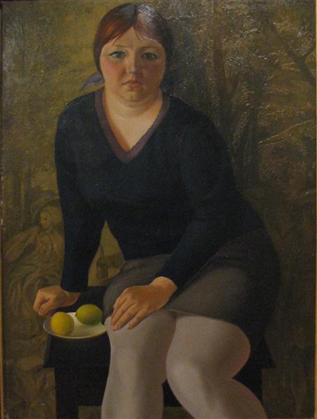 Nellijas Darkēvičas portrets., 1970 - Guntis Strupulis