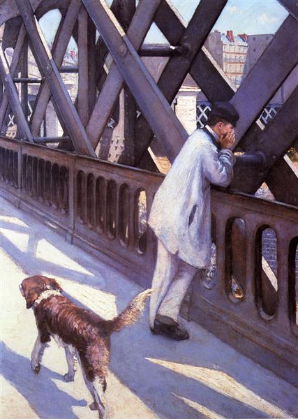 Le Pont de L'Europe, 1876 - Gustave Caillebotte