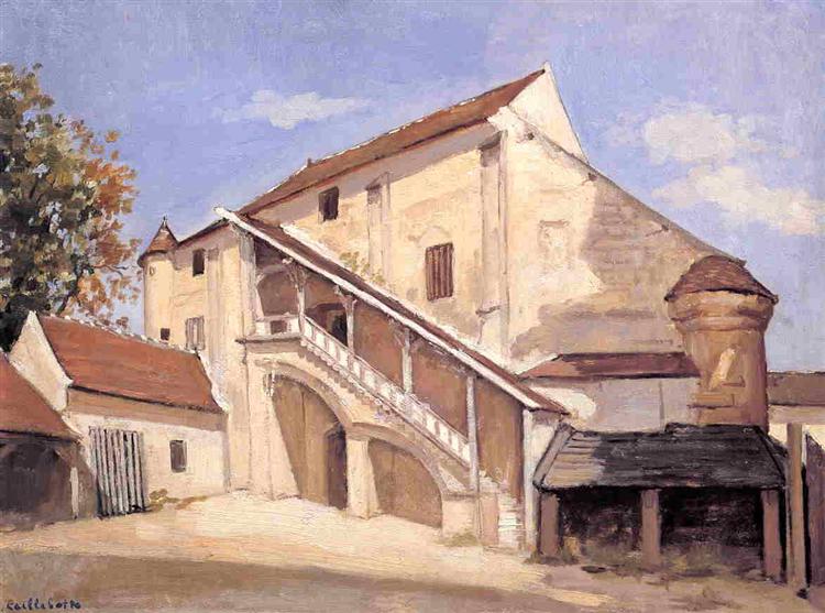 Meaux. Effect of Sunlight on the Old Chapterhouse, c.1871 - c.1878 - Gustave Caillebotte