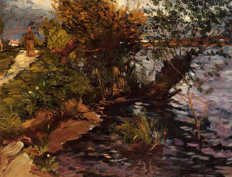 Willows by the Yerres, c.1872 - Ґюстав Кайботт